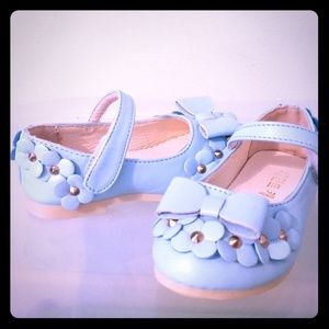 Light Blue baby dress shoes